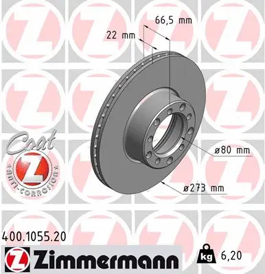 Brake Disc (400.1055.20)