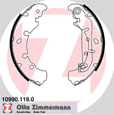 Brake Shoe Set (10990.119.0)