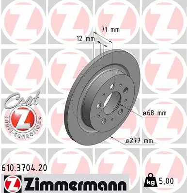 Brake Disc (610.3704.20)