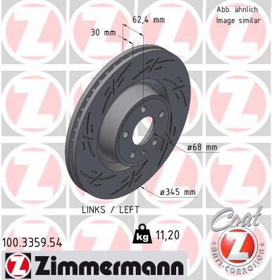 Brake Disc (100.3359.54)