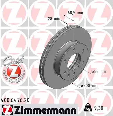 Brake Disc (400.6476.20)