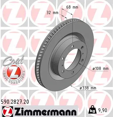 Brake Disc (590.2827.20)