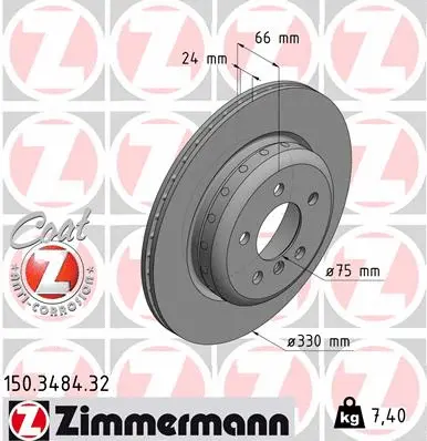 Brake Disc (150.3484.32)