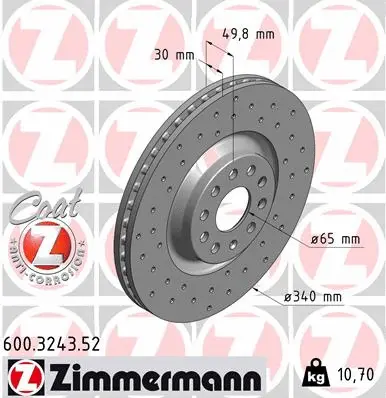 Brake Disc (600.3243.52)