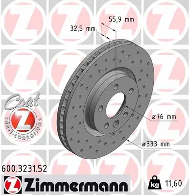 Brake Disc (600.3231.52)