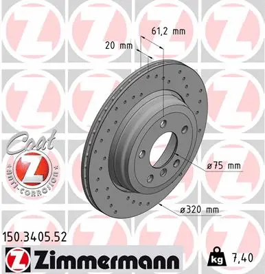Brake Disc (150.3405.52)