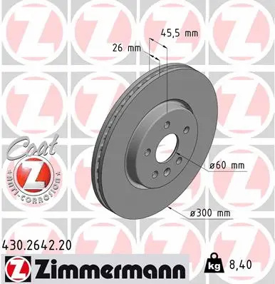 Brake Disc (430.2642.20)