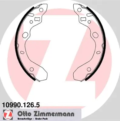 Brake Shoe Set (10990.126.5)