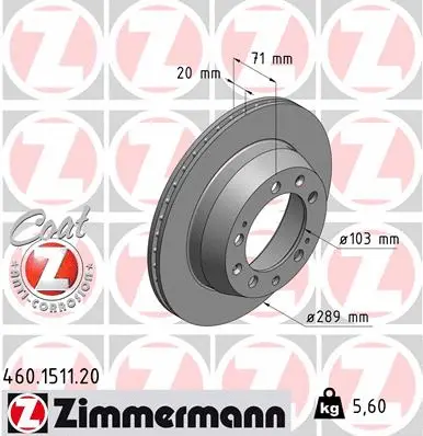 Brake Disc (460.1511.20)
