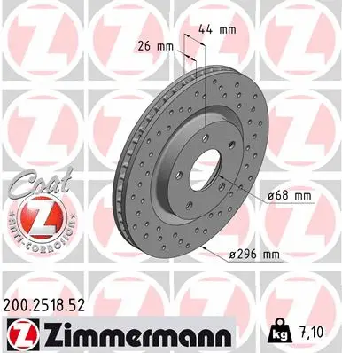 Brake Disc (200.2518.52)