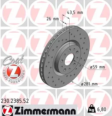 Brake Disc (230.2385.52)