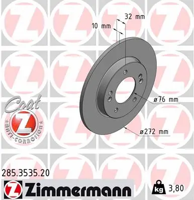 Brake Disc (285.3535.20)