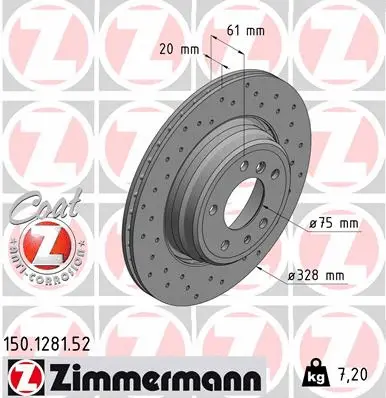 Brake Disc (150.1281.52)