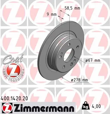 Brake Disc (400.1420.20)