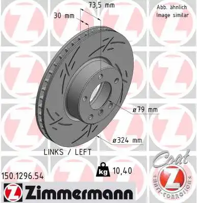 Brake Disc (150.1296.54)