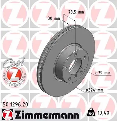 Brake Disc (150.1296.20)