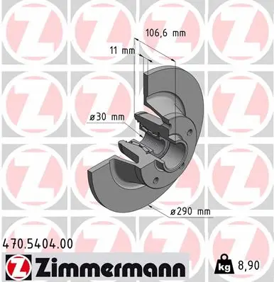 Brake Disc (470.5404.00)