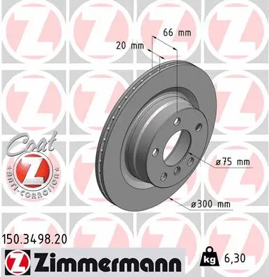 Brake Disc (150.3498.20)