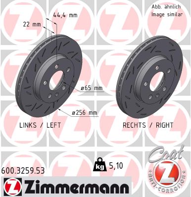 Brake Disc (600.3259.53)