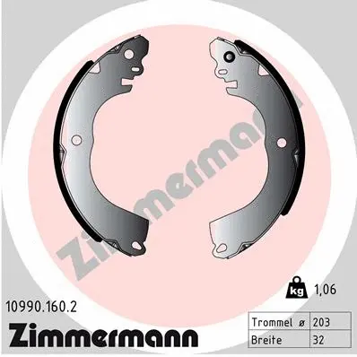 Brake Shoe Set (10990.160.2)