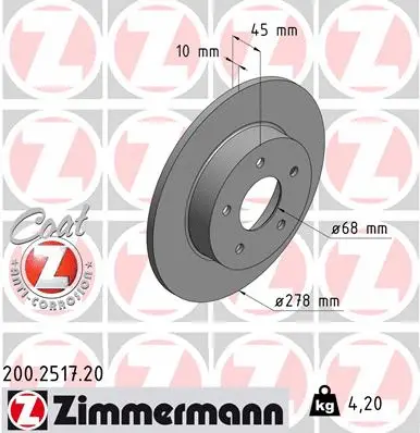 Brake Disc (200.2517.20)