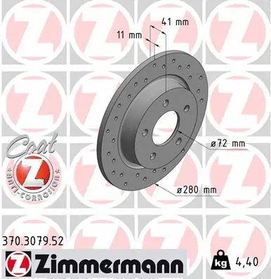Brake Disc (370.3079.52)