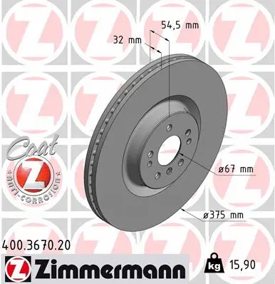 Brake Disc (400.3670.20)