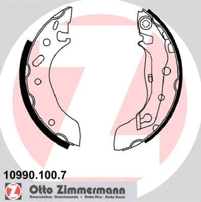 Brake Shoe Set (10990.100.7)