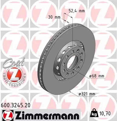 Brake Disc (600.3245.20)