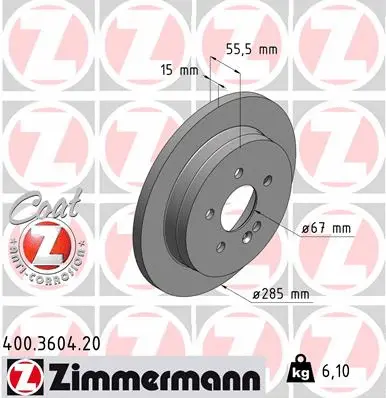 Brake Disc (400.3604.20)