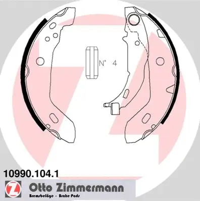 Brake Shoe Set (10990.104.1)