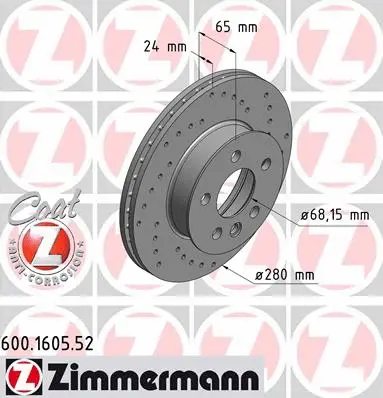 Brake Disc (600.1605.52)