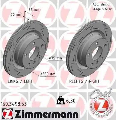 Brake Disc (150.3498.53)