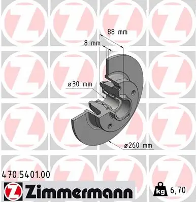 Brake Disc (470.5401.00)