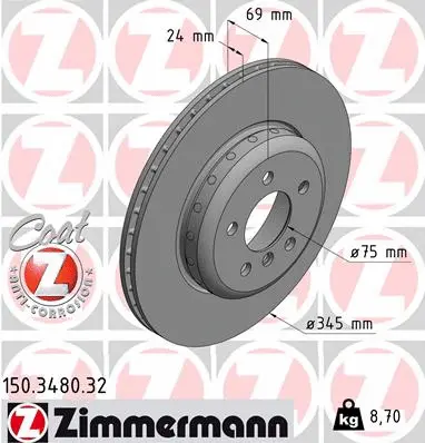 Brake Disc (150.3480.32)