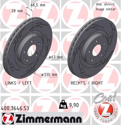 Brake Disc (400.3646.53)