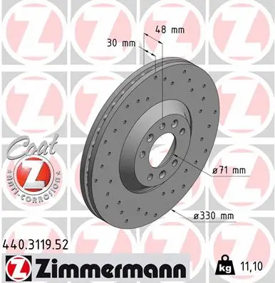 Brake Disc (440.3119.52)