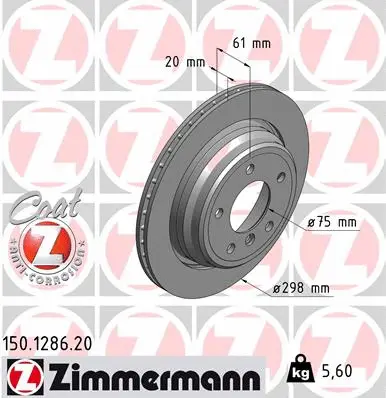 Brake Disc (150.1286.20)