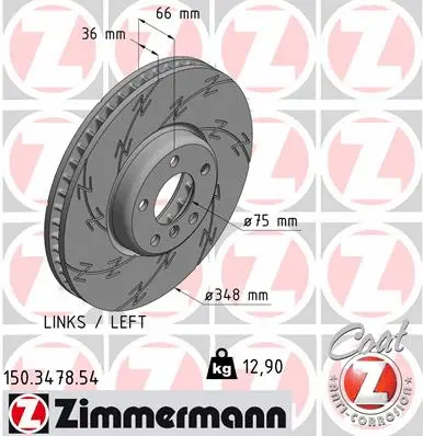 Brake Disc (150.3478.54)