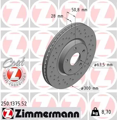 Brake Disc (250.1375.52)