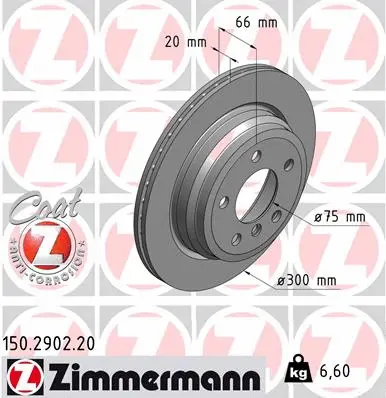 Brake Disc (150.2902.20)