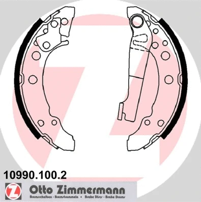 Brake Shoe Set (10990.100.2)
