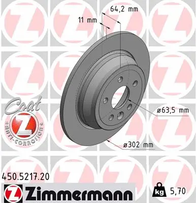Brake Disc (450.5217.20)