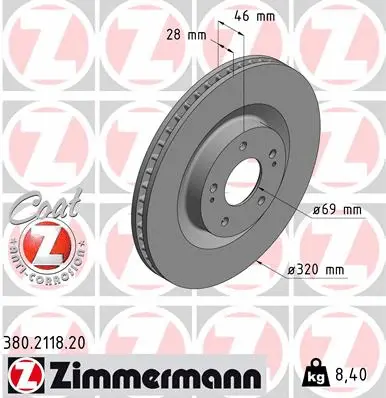 Brake Disc (380.2118.20)