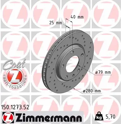 Brake Disc (150.1273.52)