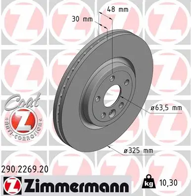 Brake Disc (290.2269.20)