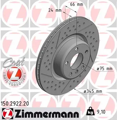 Brake Disc (150.2922.20)