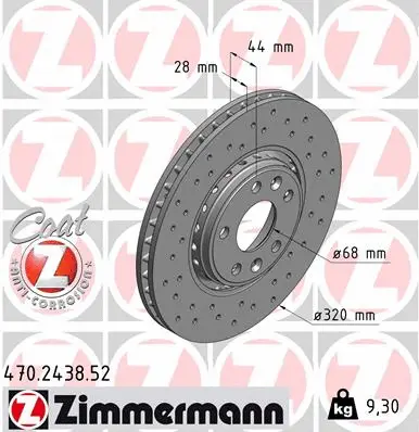 Brake Disc (470.2438.52)