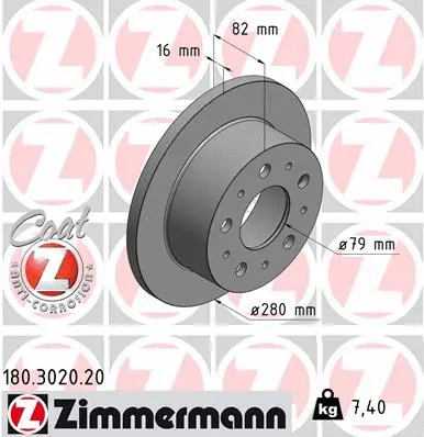 Brake Disc (180.3020.20)