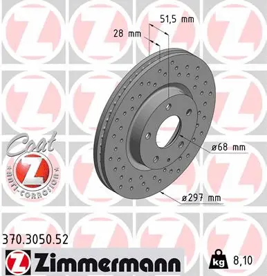 Brake Disc (370.3050.52)